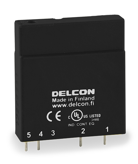 DELCON SLO24TR industrial solid-state relay, 24 V DC input, 240 V AC load