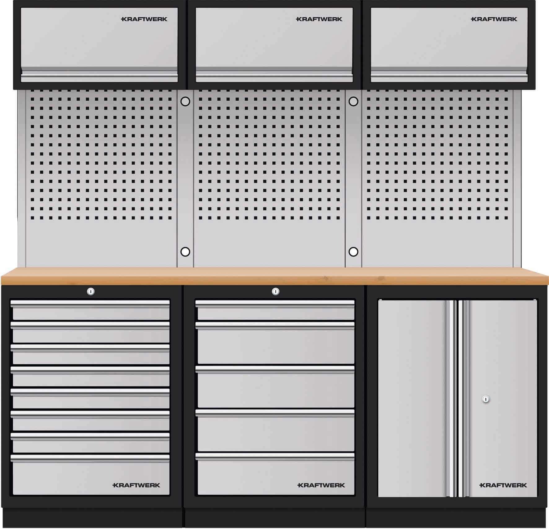 KRAFTWERK MOBILIO modular workshop workstation combination